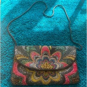 A beautiful sequence vintage purse